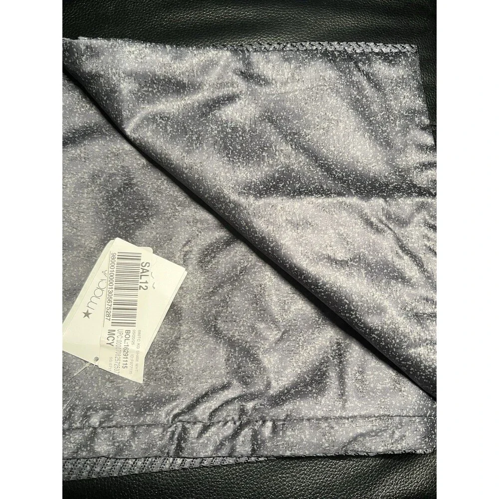 Hotel Collection Composite Geometric European Sham – Pima Cotton Sateen, Indigo